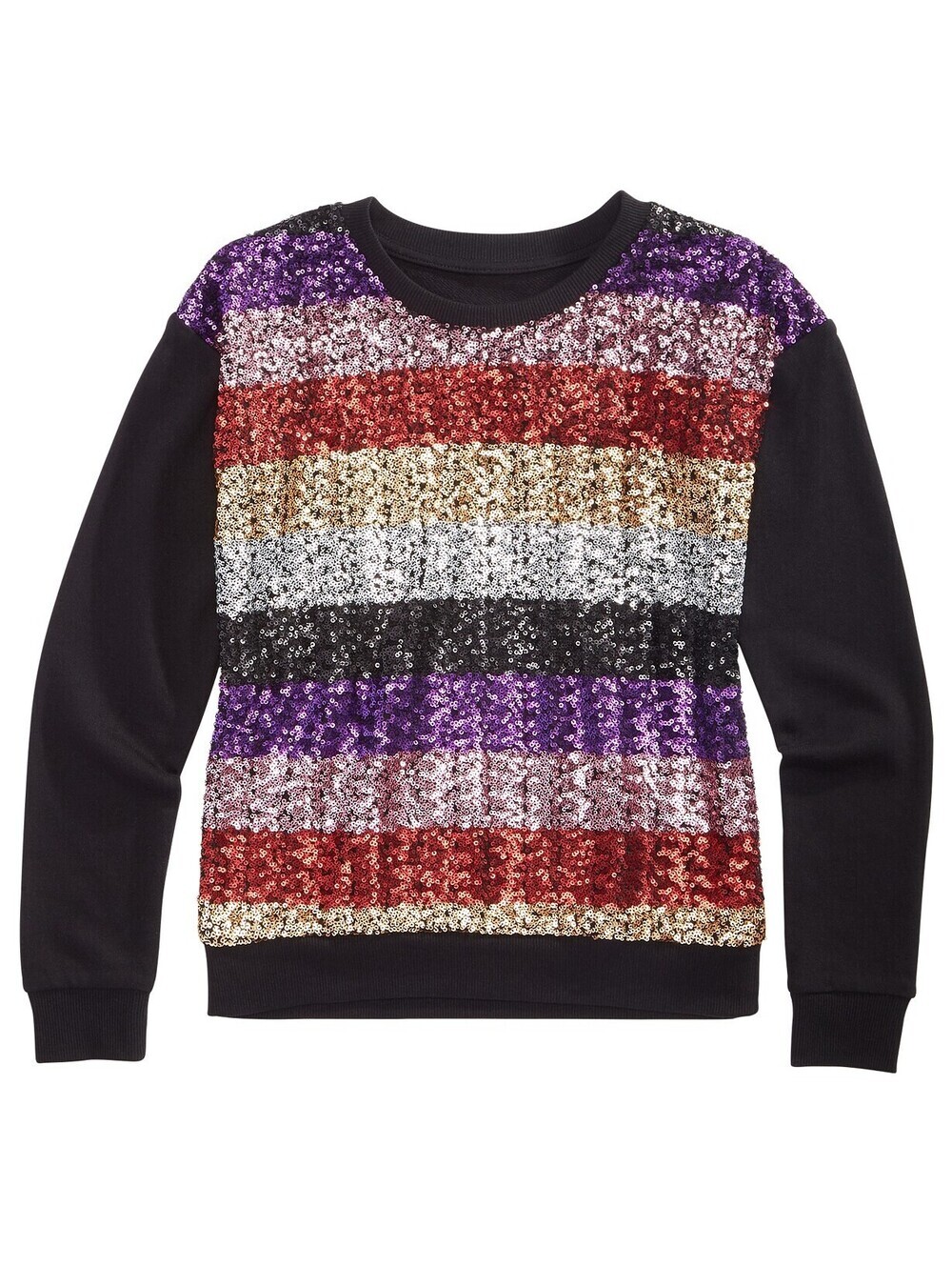 Epic Threads Big Kid Girls Rainbow Sweatshirt Size S